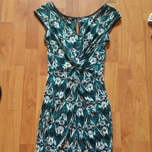 Tart geometric print dress